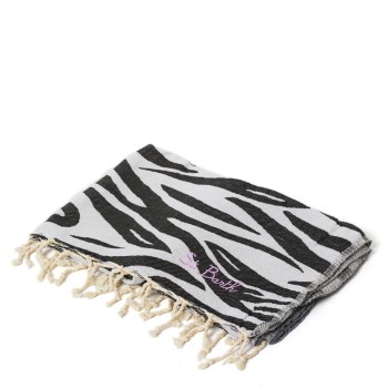 Telo mare Foutas in cotone jacquard Mc2 Saint Barth