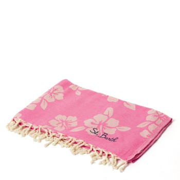 Telo mare Foutas in cotone jacquard Mc2 Saint Barth