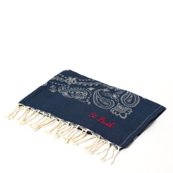 Telo mare Foutas in cotone jacquard Mc2 Saint Barth