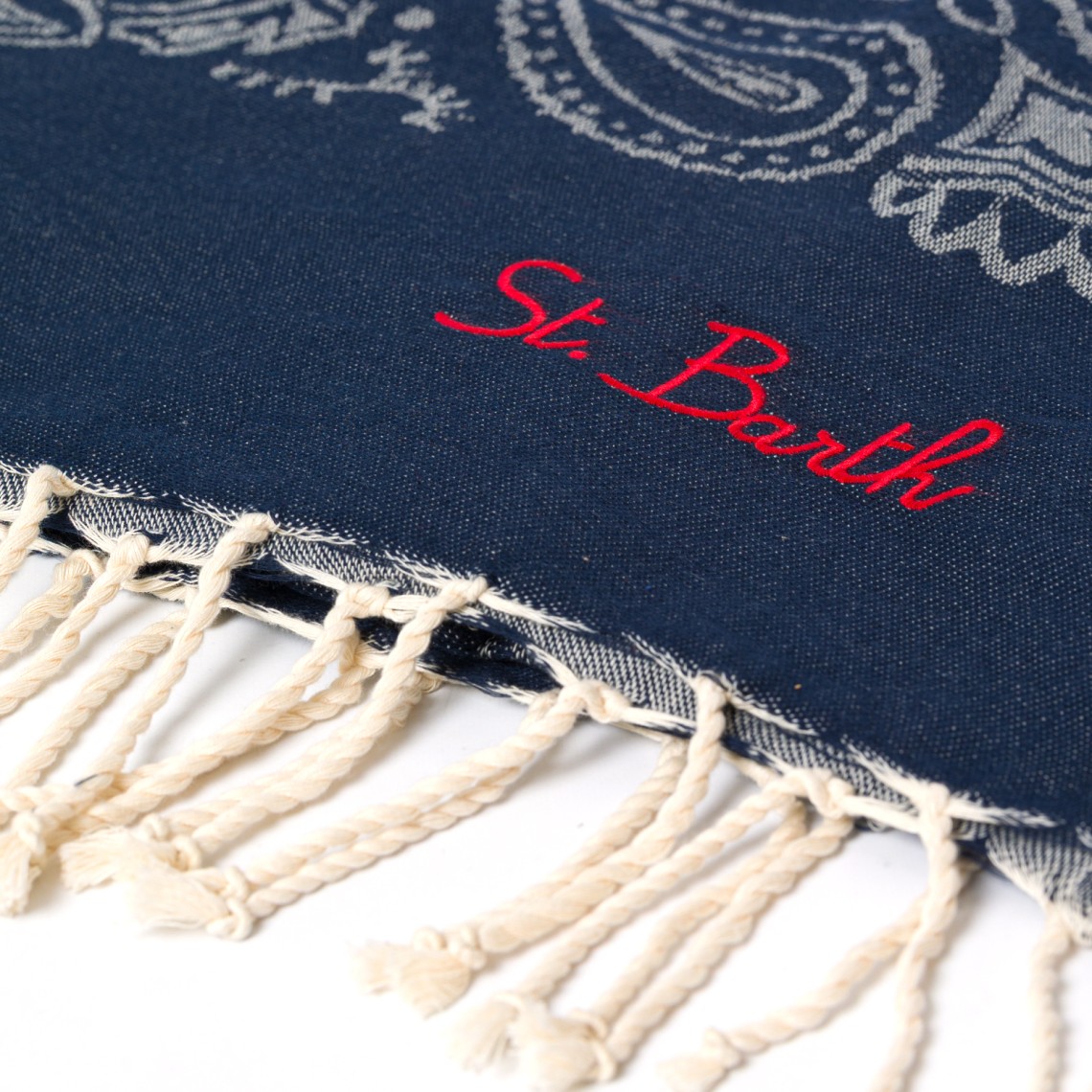 Telo mare Foutas in cotone jacquard Mc2 Saint Barth