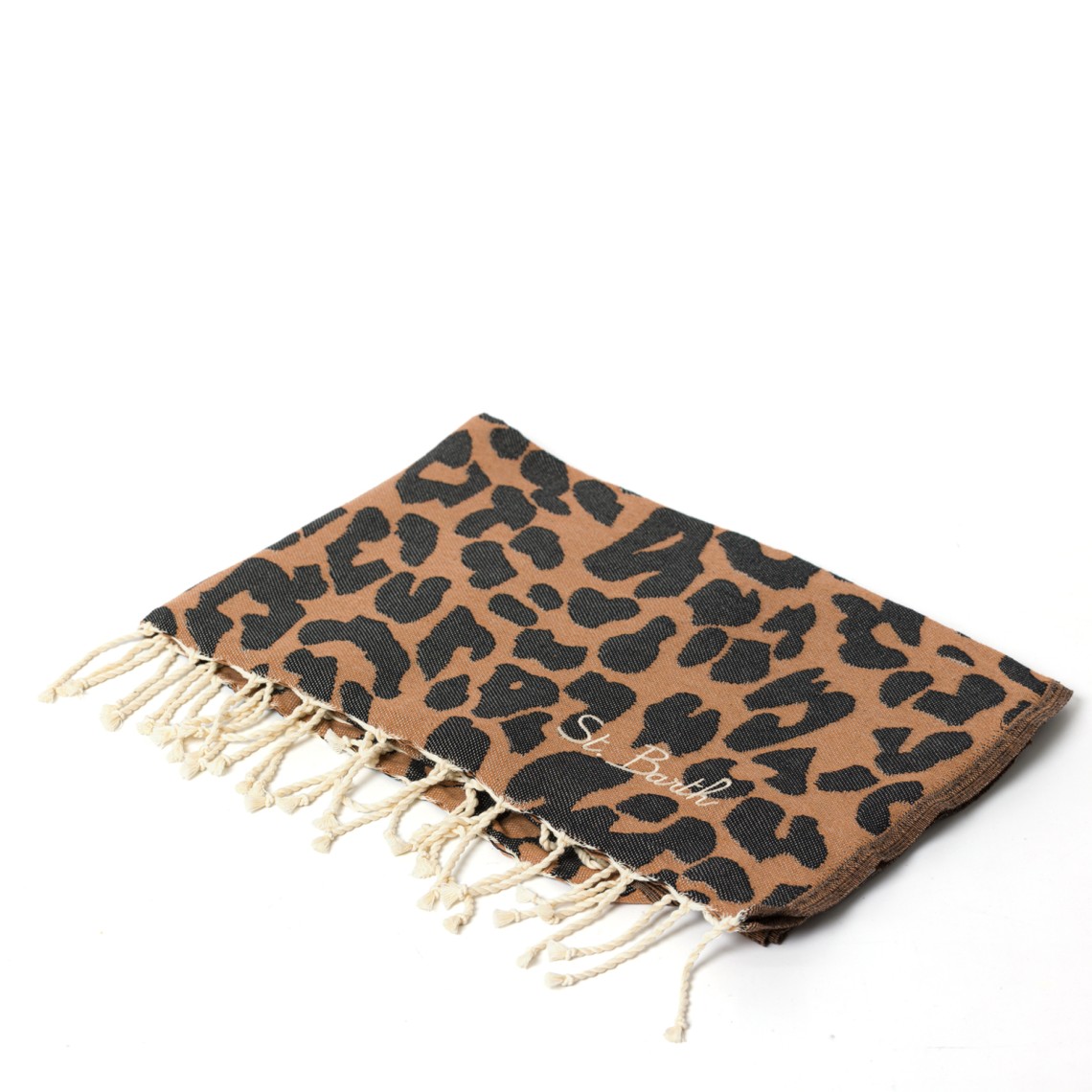 Telo mare Foutas in cotone jacquard Mc2 Saint Barth