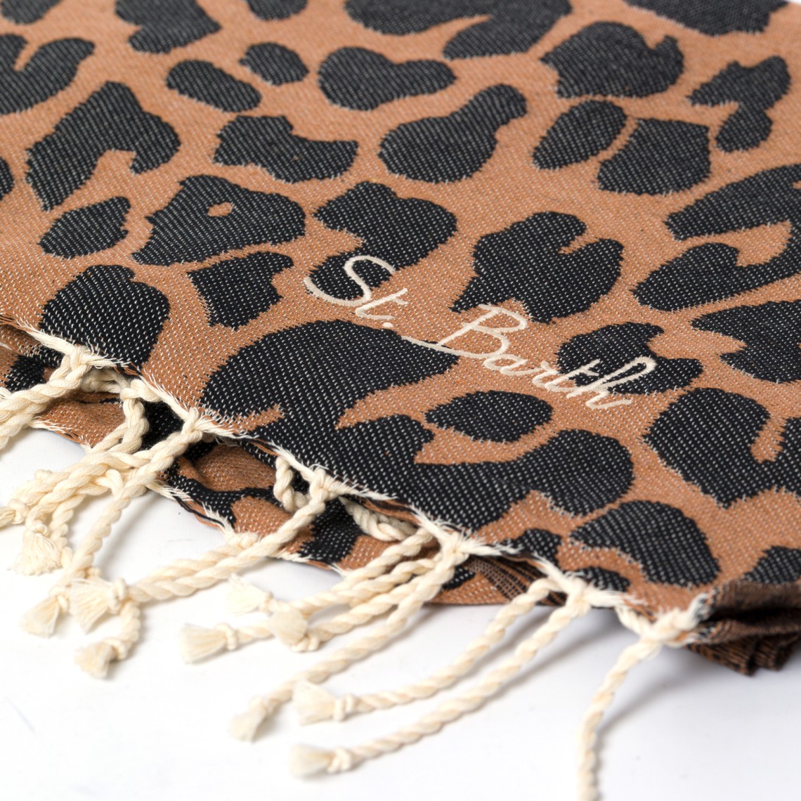 Telo mare Foutas in cotone jacquard Mc2 Saint Barth