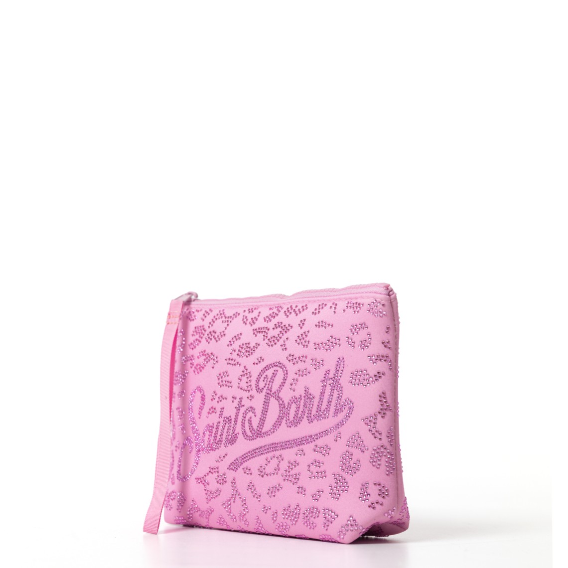 Pochette Aline Strass Leopard Mc2 Saint Barth