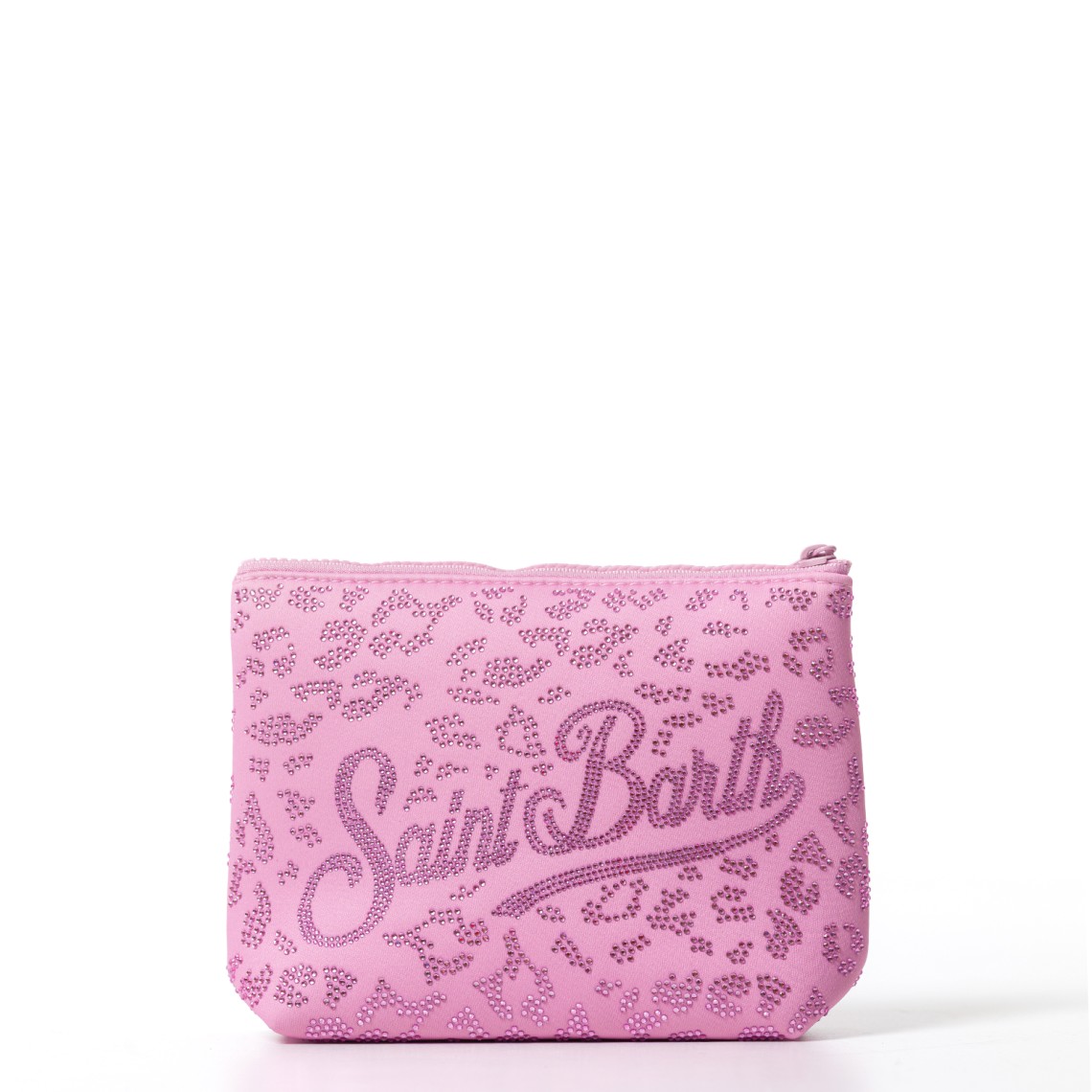 Pochette Aline Strass Leopard Mc2 Saint Barth
