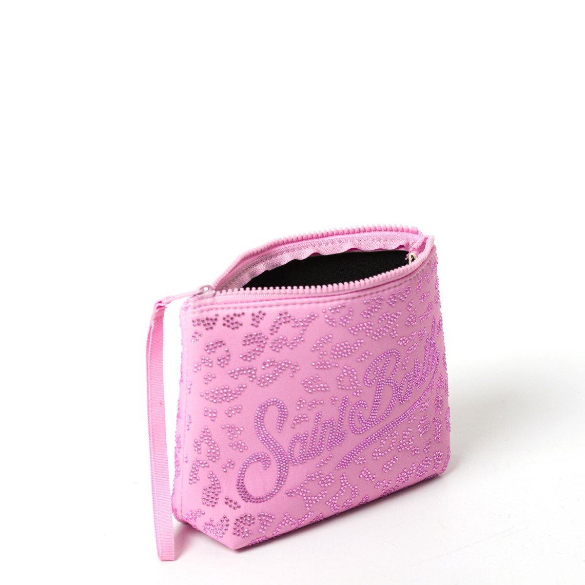 Pochette Aline Strass Leopard Mc2 Saint Barth
