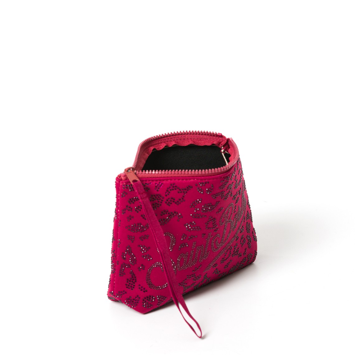 Pochette Aline in scuba con stampa leopardata Mc2 Saint Barth