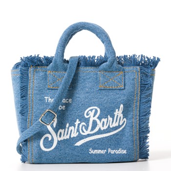 Borsa Vanity mini in denim Mc2 Saint Barth