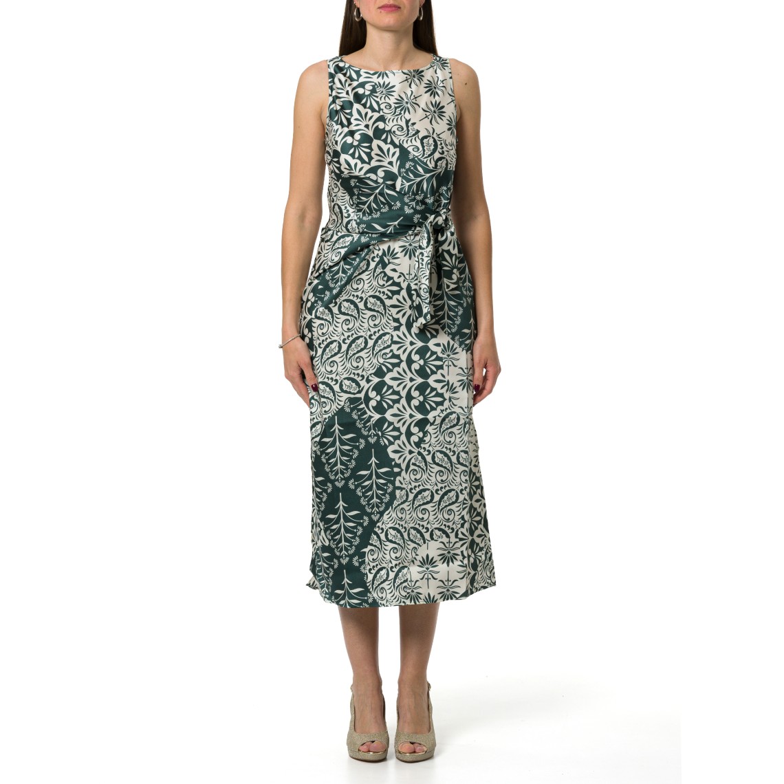 Abito in twill stampato Emme Marella