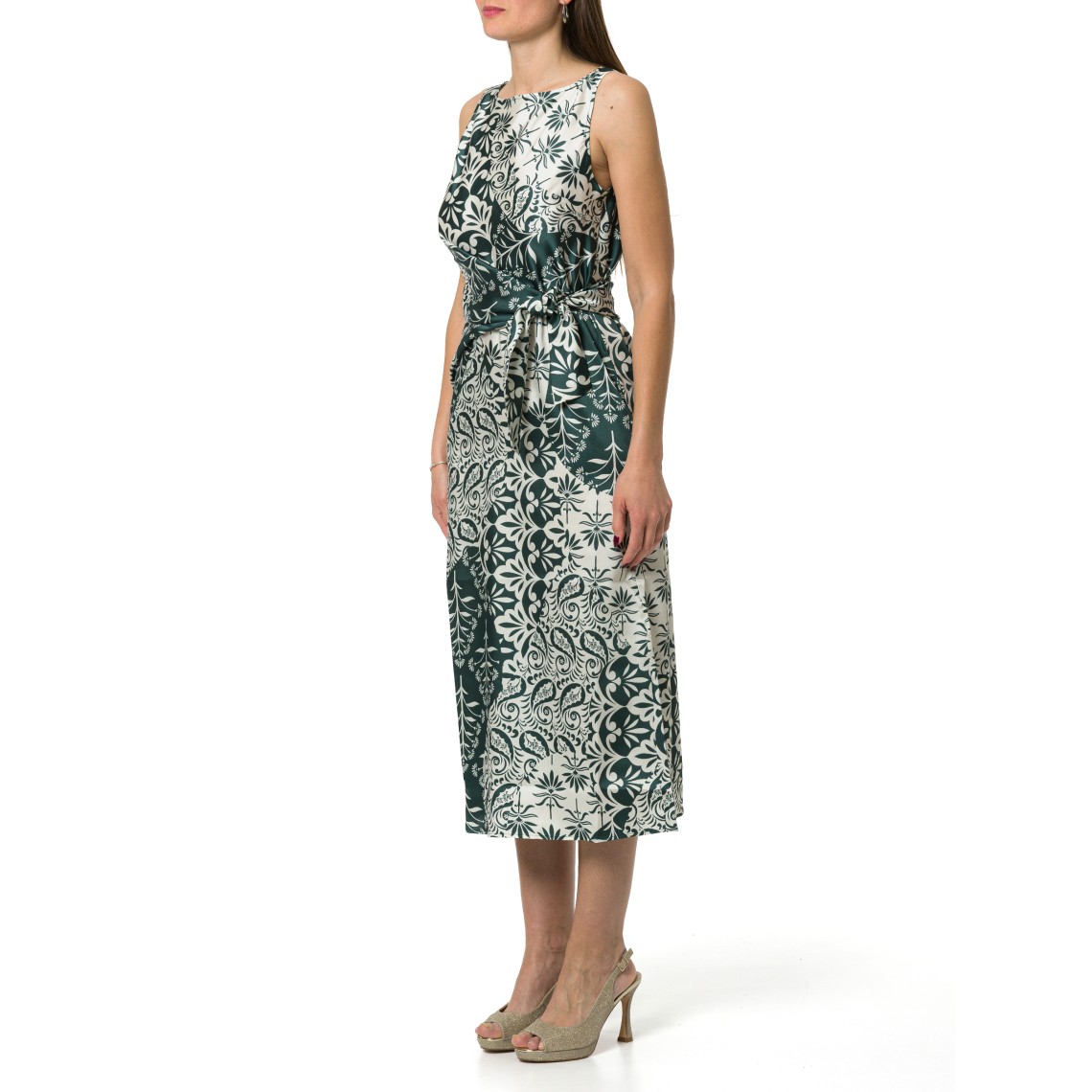 Abito in twill stampato Emme Marella