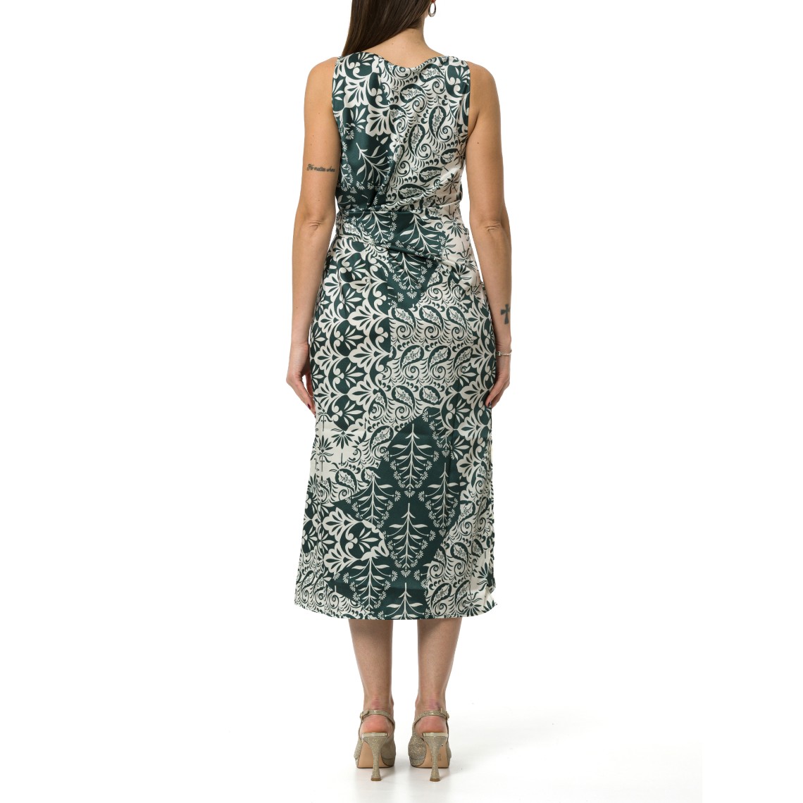 Abito in twill stampato Emme Marella