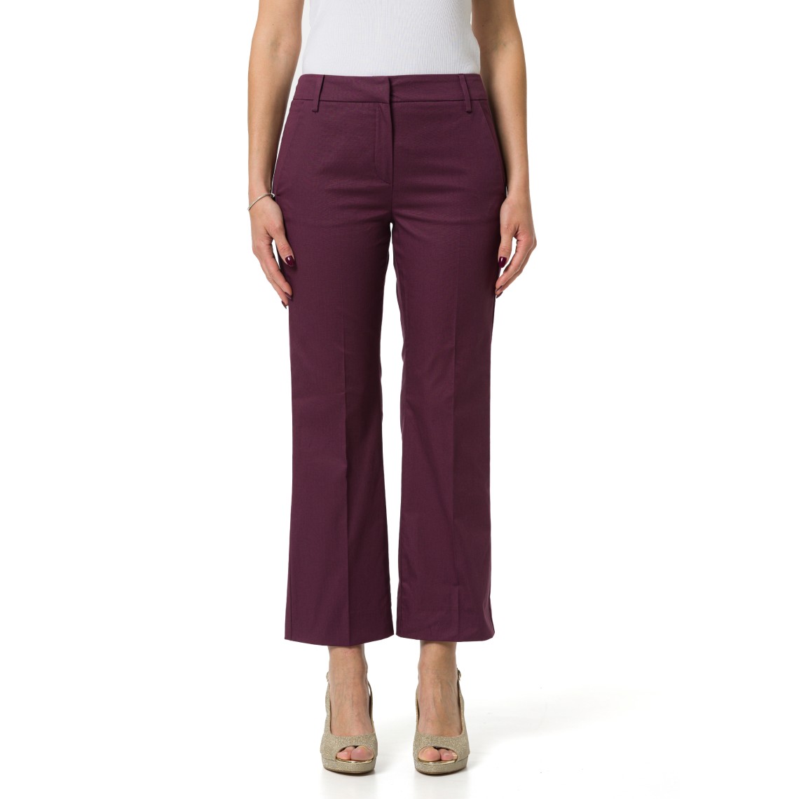 Pantaloni cropped Emme Marella