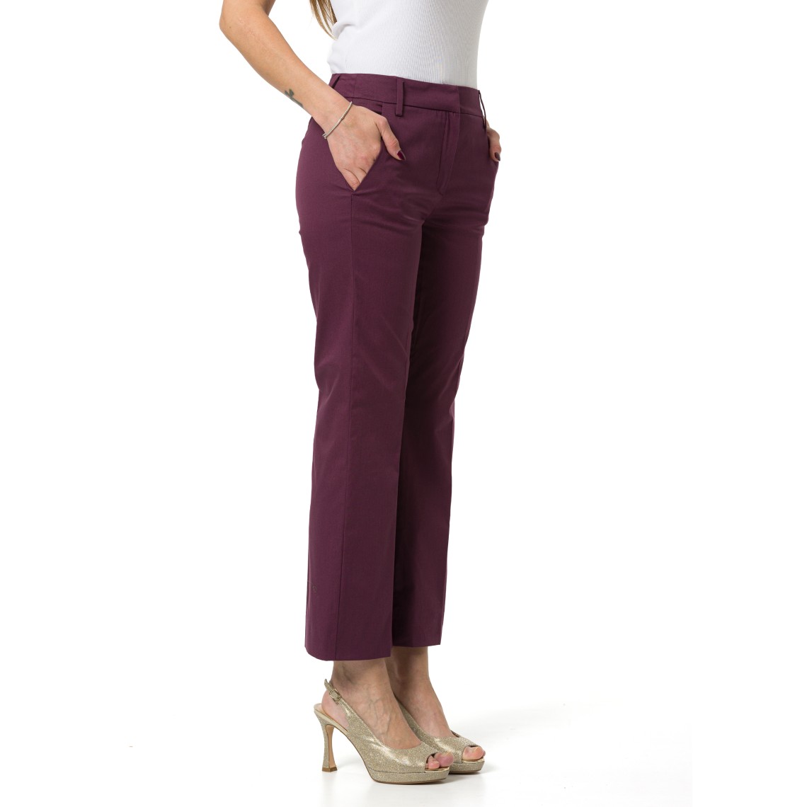 Pantaloni cropped Emme Marella
