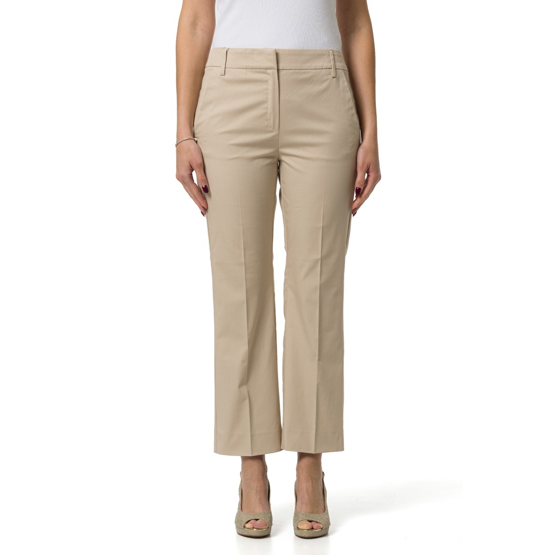 Pantaloni cropped Emme Marella