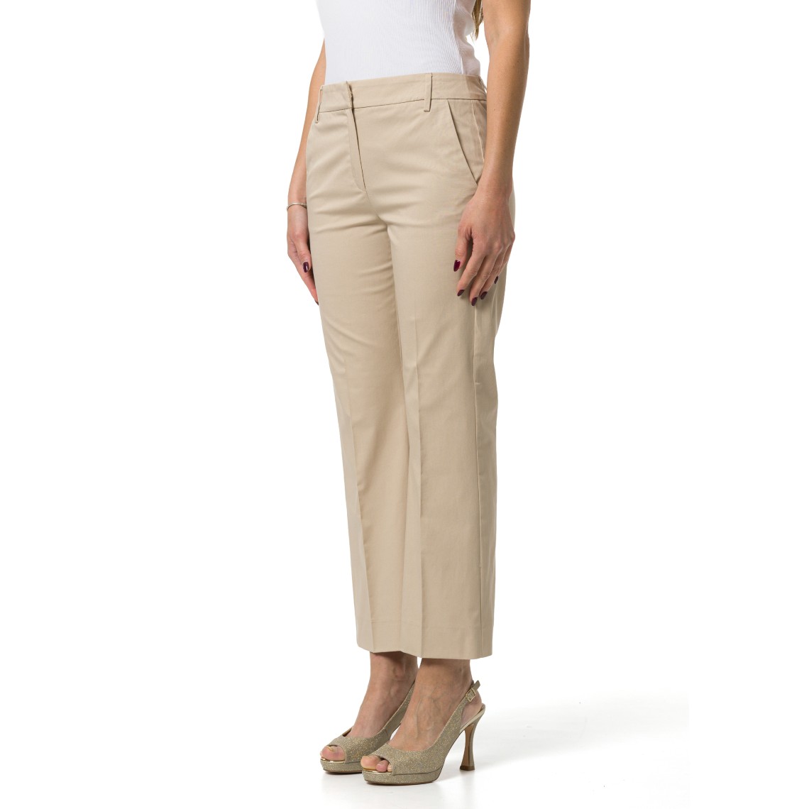 Pantaloni cropped Emme Marella