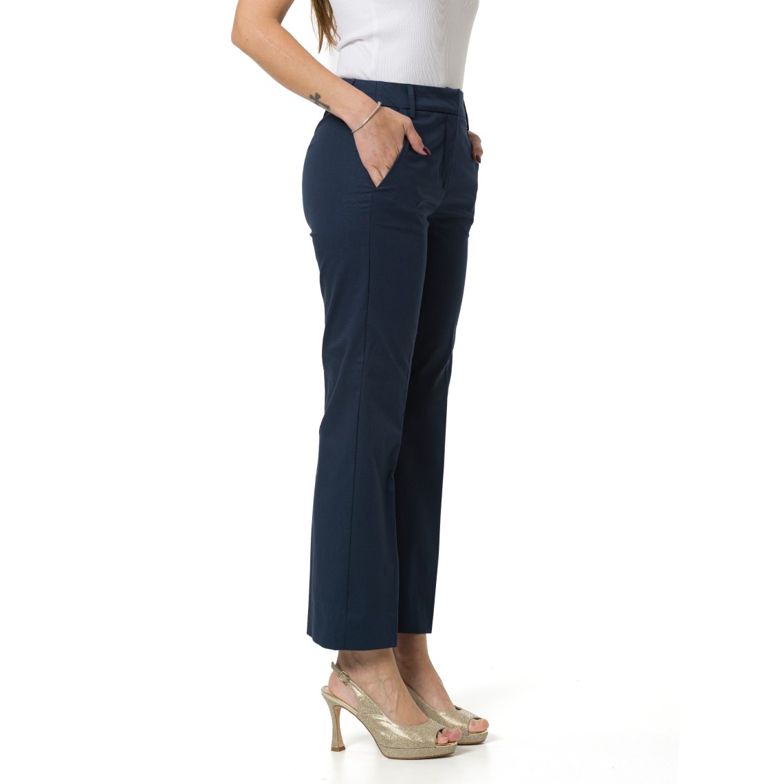 Pantaloni cropped Emme Marella