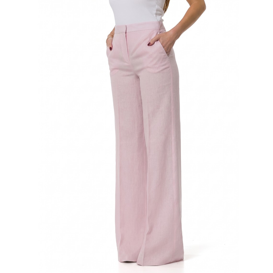 Pantaloni in lino i Blues