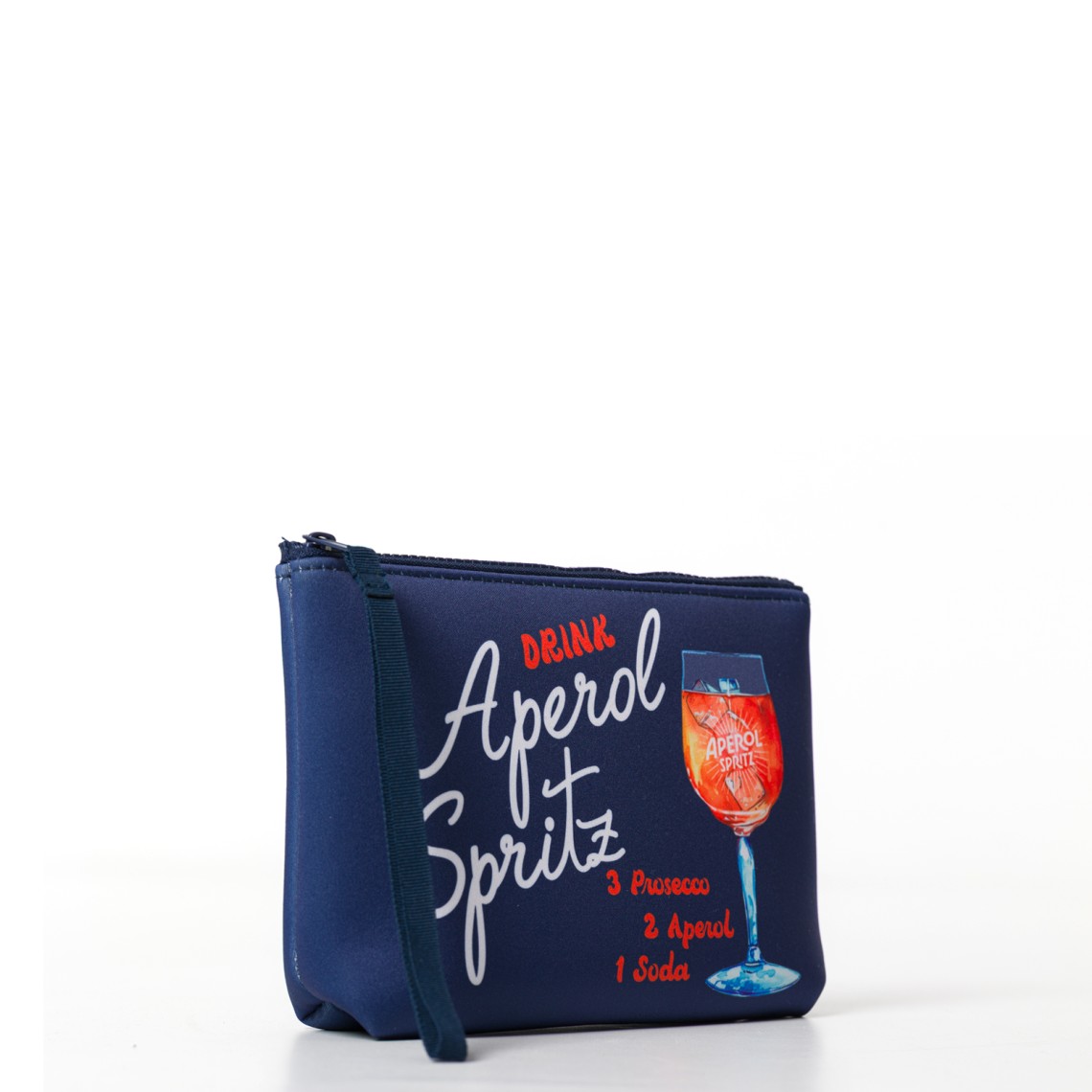 Pochette Aline in scuba con stampa Ricetta Spritz Mc2 Saint Barth