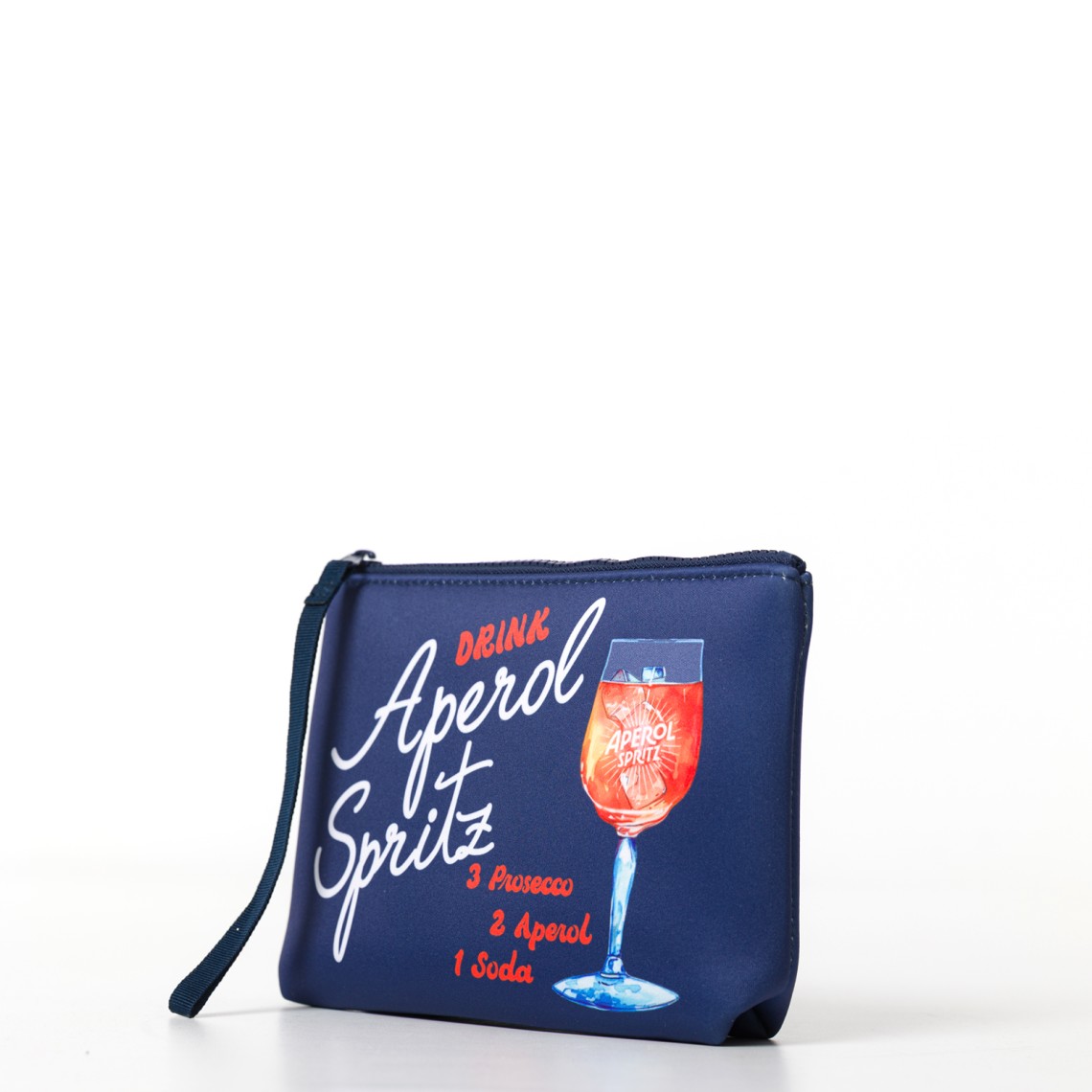 Pochette Aline in scuba con stampa Ricetta Spritz Mc2 Saint Barth