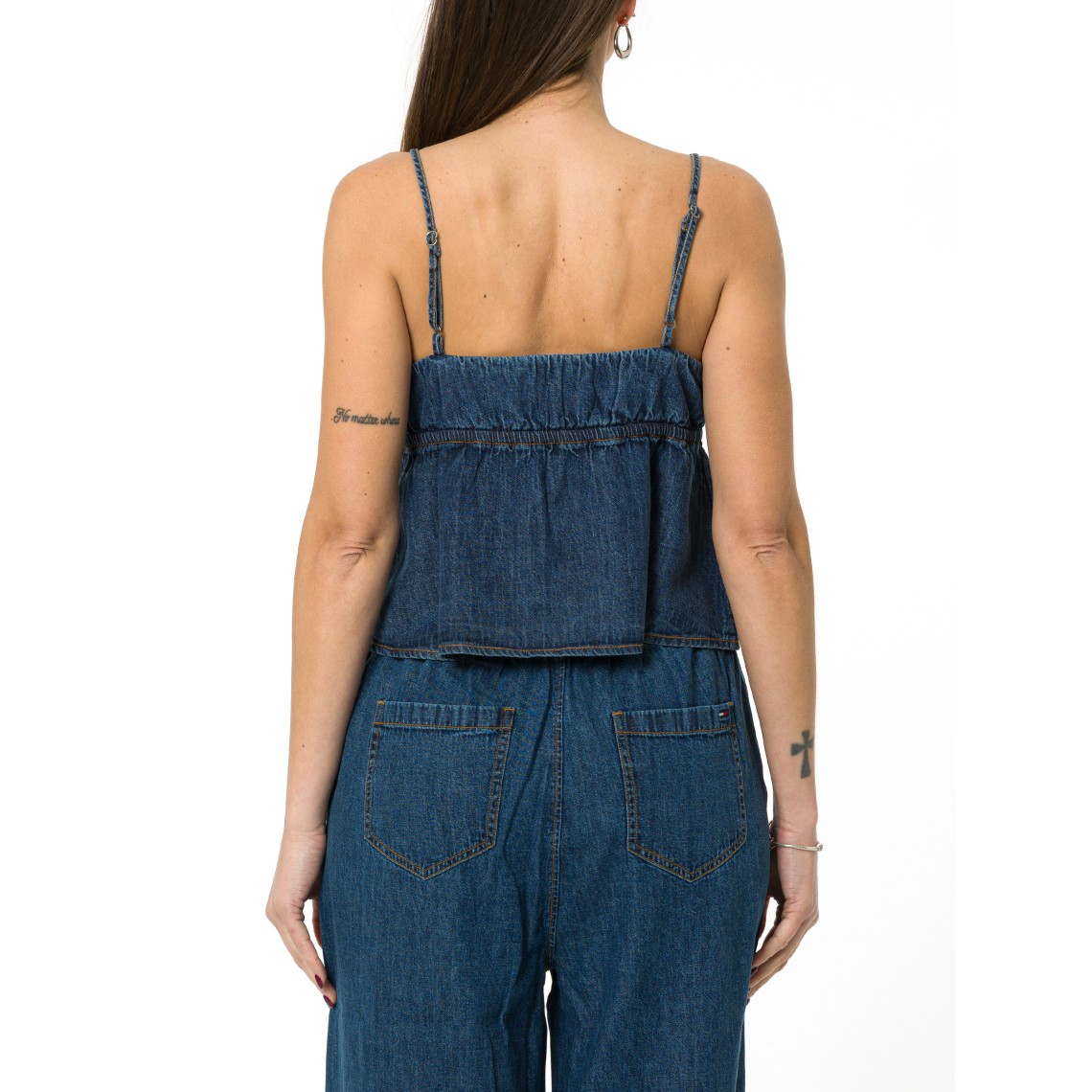 Top in chambray Tommy Jeans