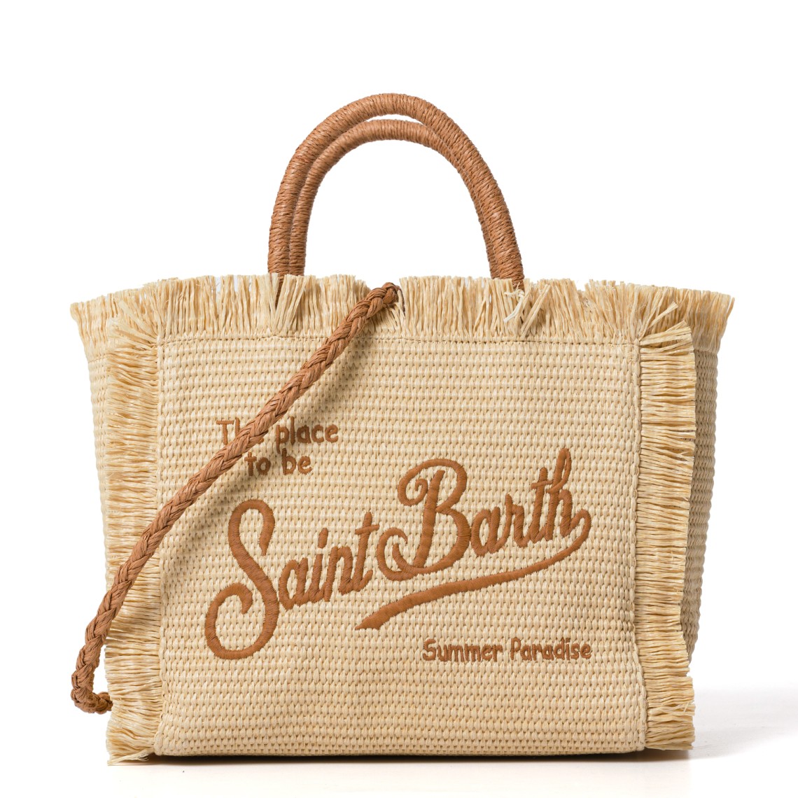 Borsa da mare Colette Straw Mc2 Saint Barth