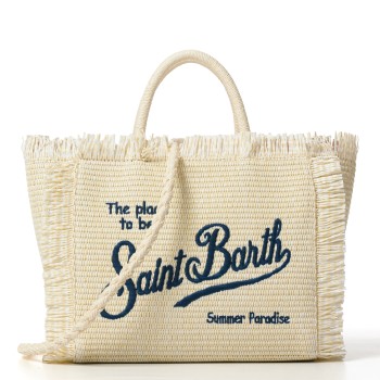 Borsa da mare Colette Straw Mc2 Saint Barth