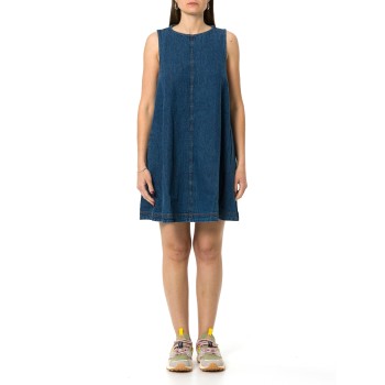 Abito corto in chambray Tommy Jeans