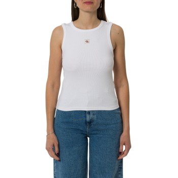 Canotta a costine Calvin Klein Jeans