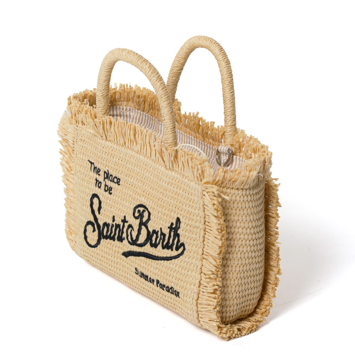 Borsa Vanity mini Straw Mc2 Saint Barth