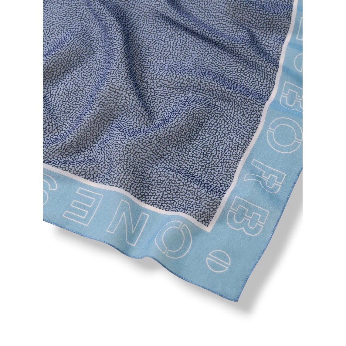 Foulard in misto cotone e seta Borbonese