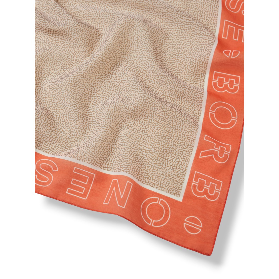 Foulard in misto cotone e seta Borbonese