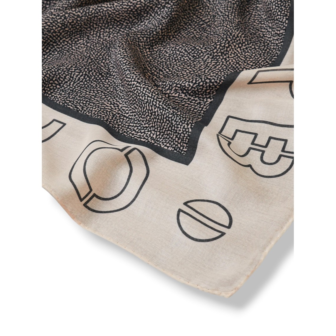 Foulard in misto cotone e seta Borbonese