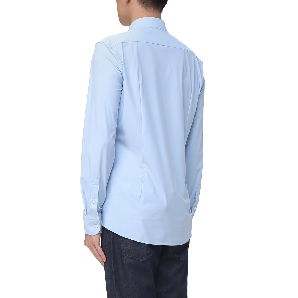 Camicia slim fit in jersey elasticizzato Boss