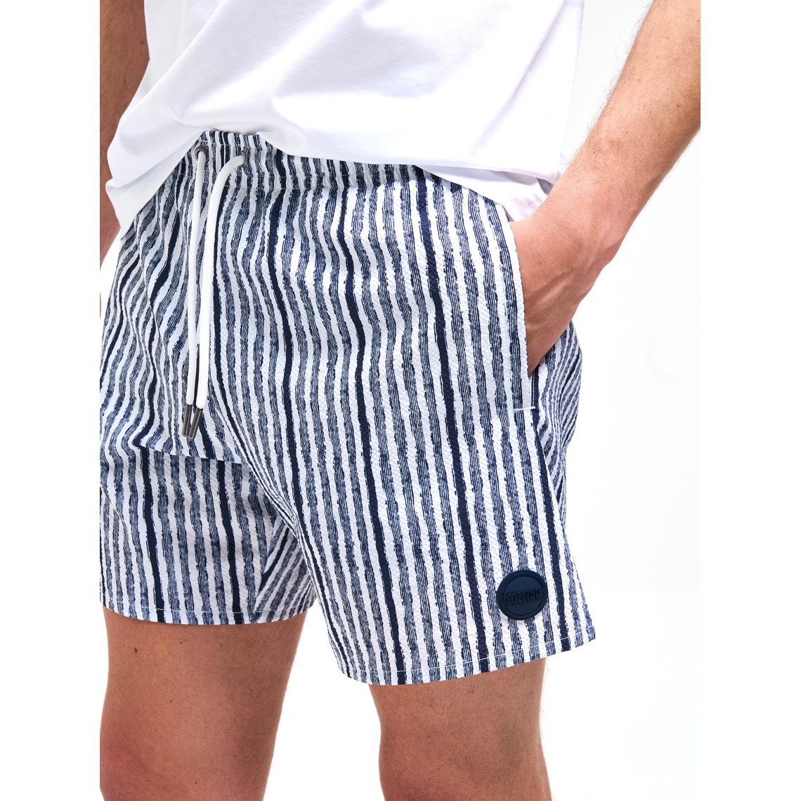 Costume da bagno a righe Colmar 
