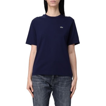 T-shirt in jersey di cotone Lacoste relaxed fit