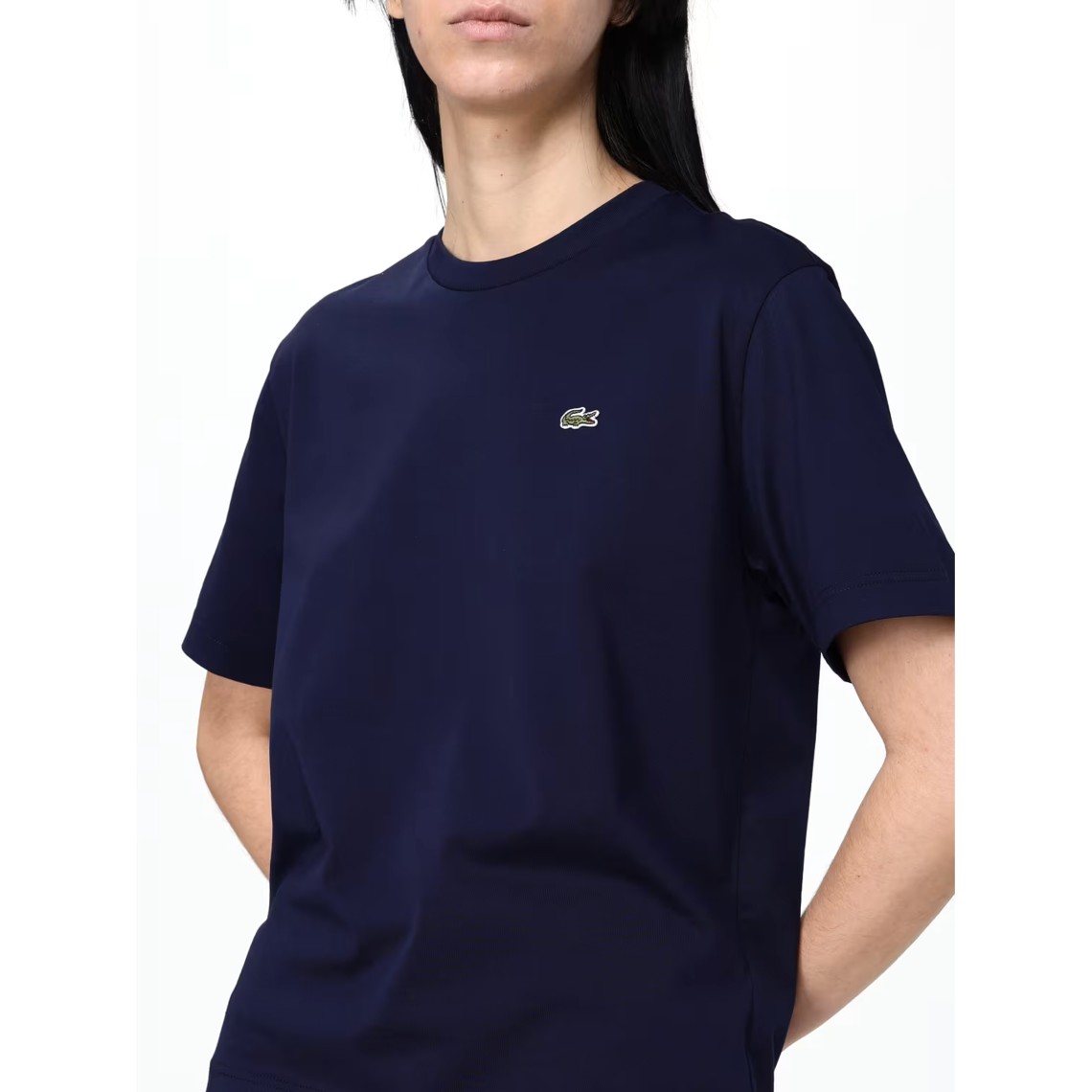T-shirt in jersey di cotone Lacoste relaxed fit
