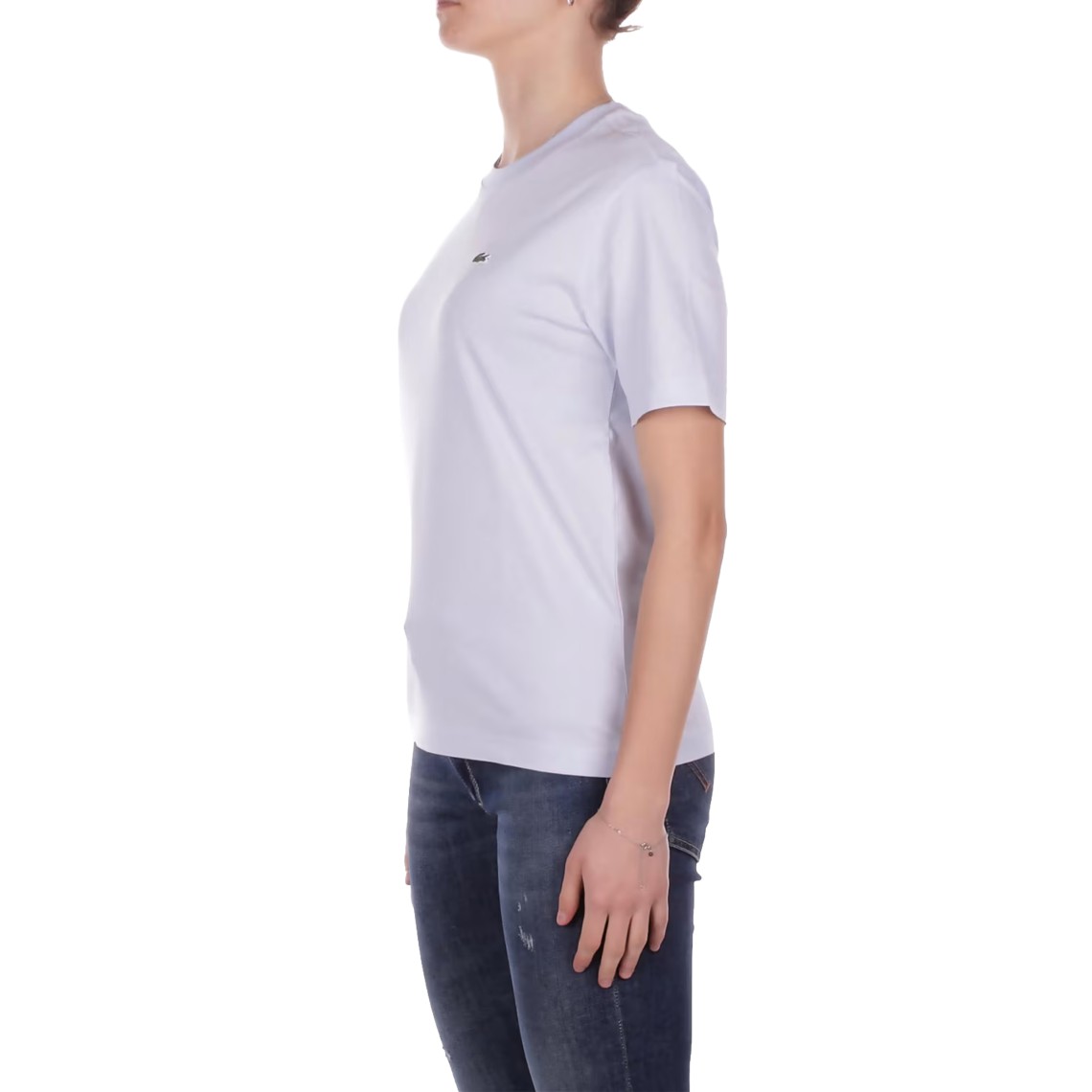 T-shirt in jersey di cotone Lacoste relaxed fit