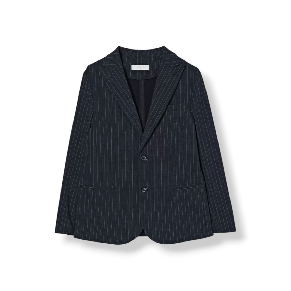 Blazer in misto cotone gessato Jeckerson bambino