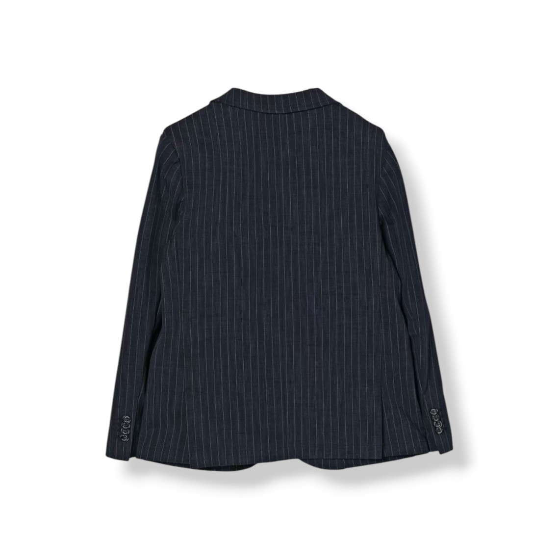 Blazer in misto cotone gessato Jeckerson bambino