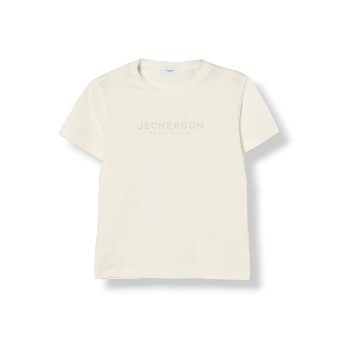 T-shirt in cotone con logo Jeckerson bambino