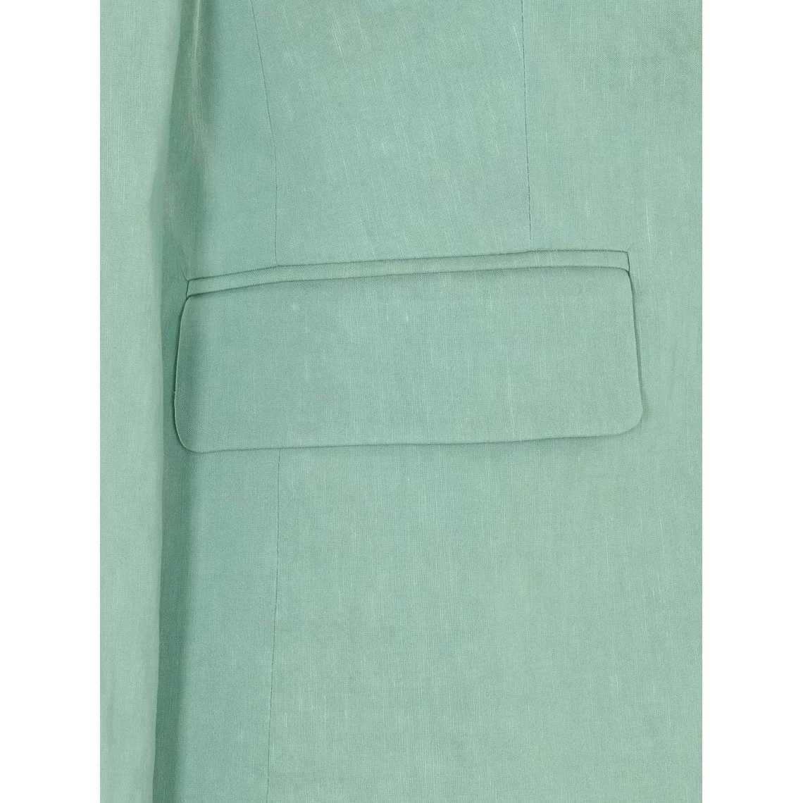 Giacca monopetto in misto lino Freda Pinko