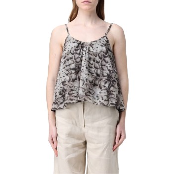 Top Udine con stampa snake Pinko