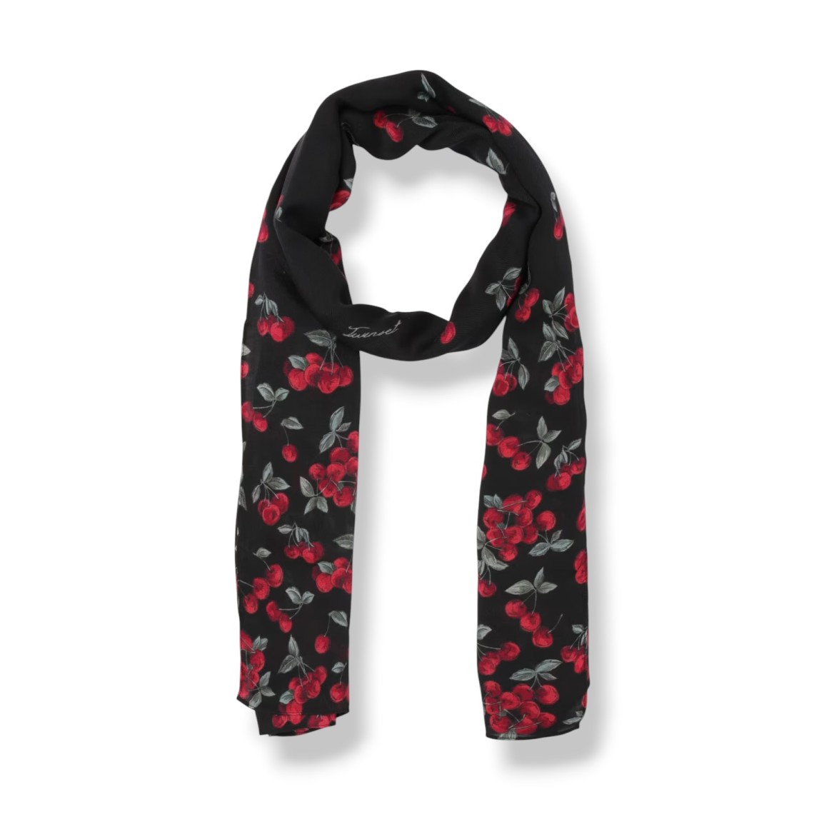 Stola con stampa ciliegie Twinset