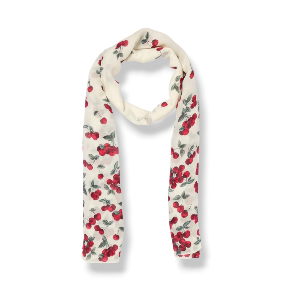 Stola con stampa ciliegie Twinset