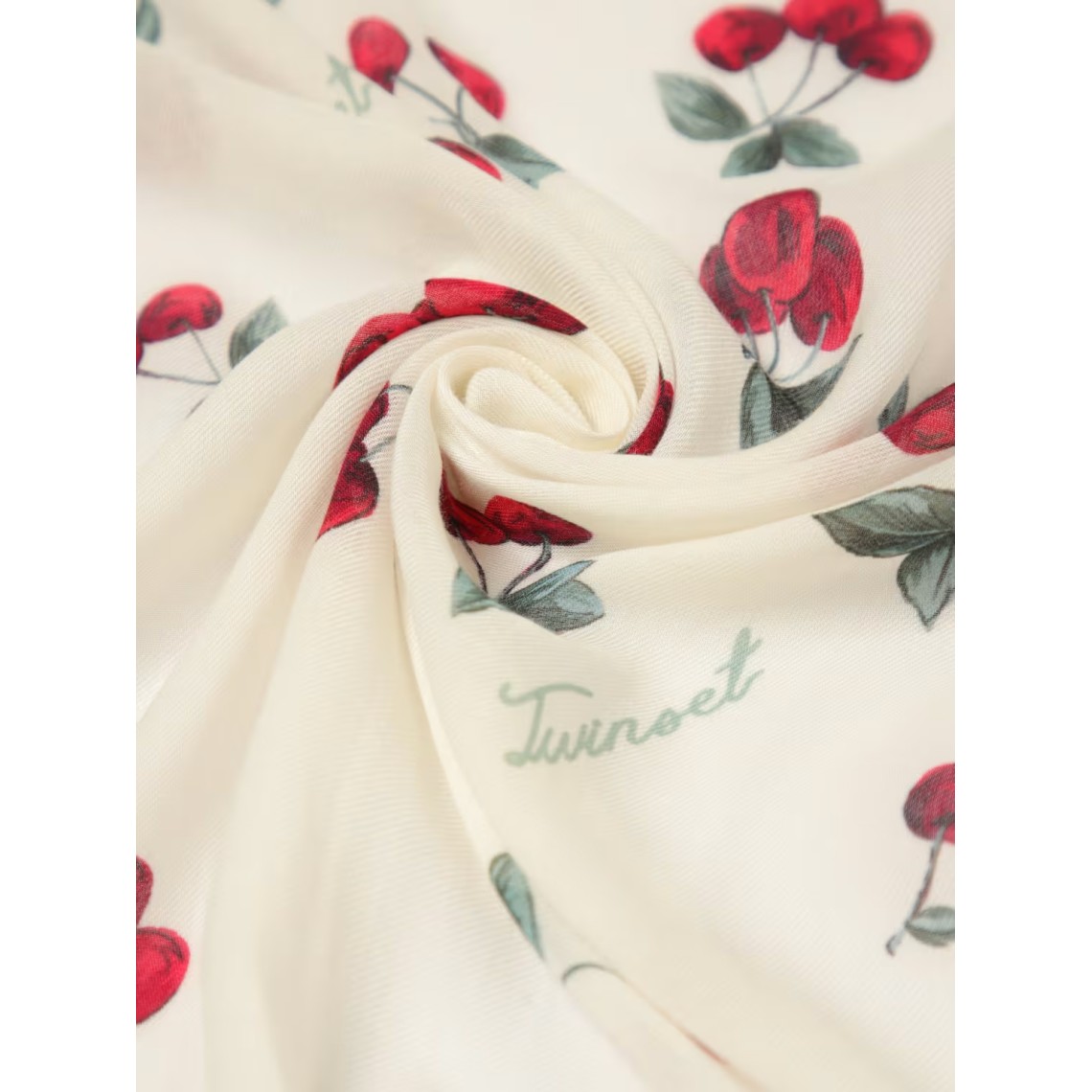 Stola con stampa ciliegie Twinset
