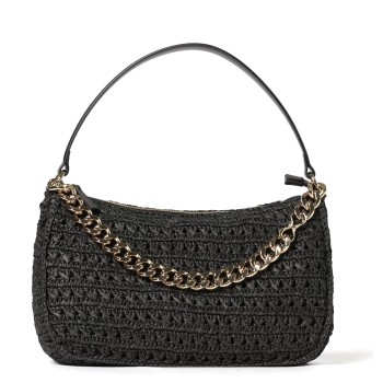 Borsa 'Liliane’ grande in rafia crochet Twinset