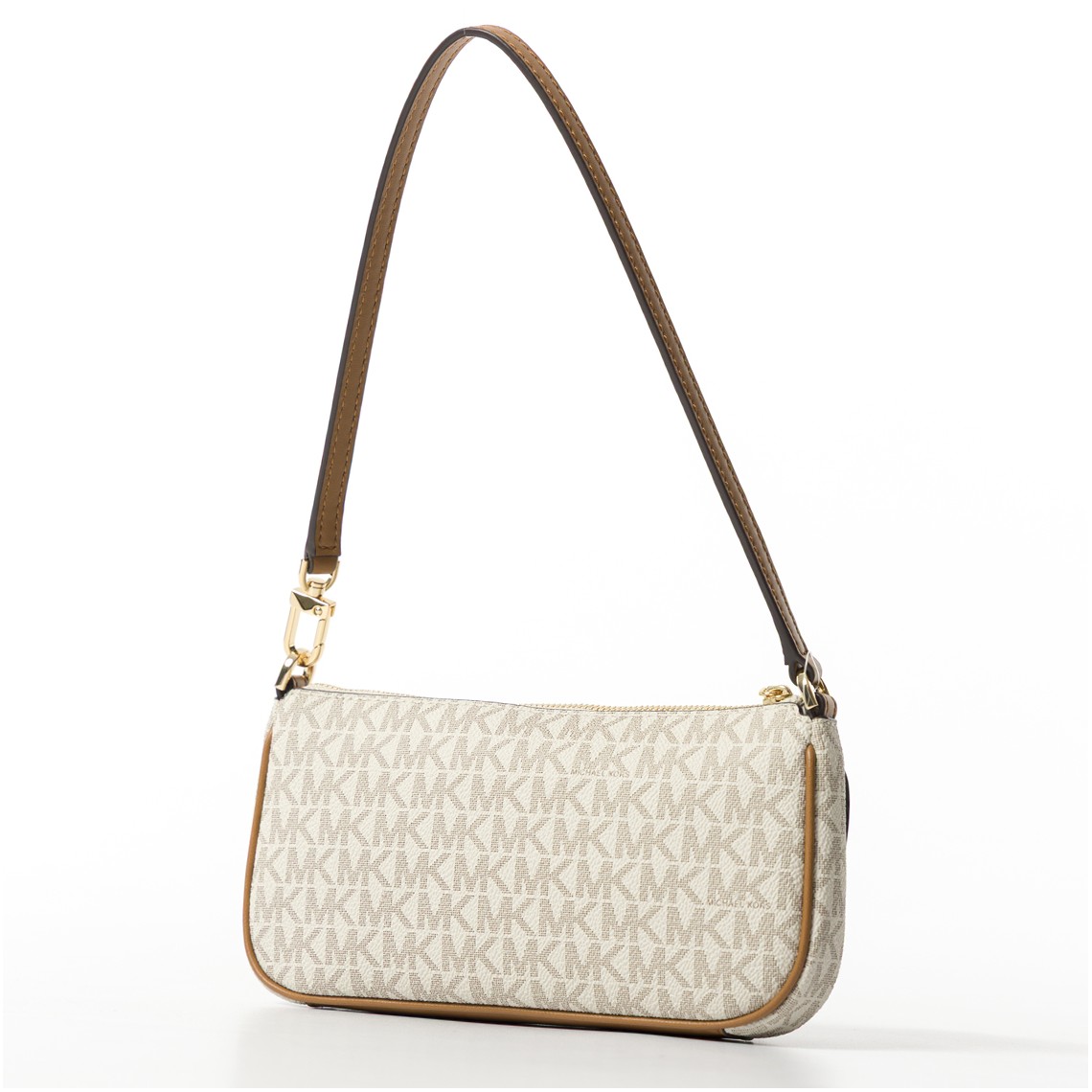 Pochette Zoe piccola con logo Michael Kors all over