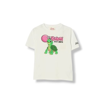 T-shirt in cotone stampata Mc2 Saint Barth