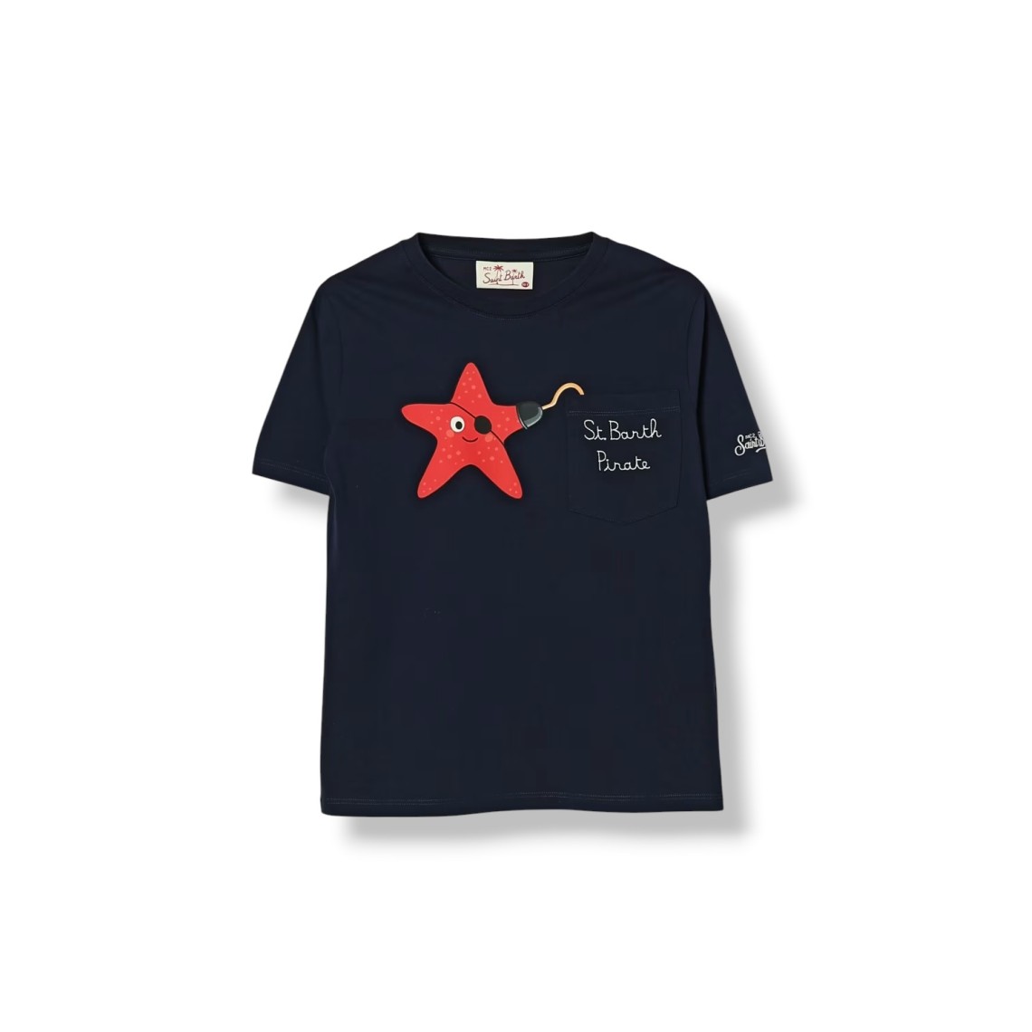 T-shirt in cotone stampata Mc2 Saint Barth