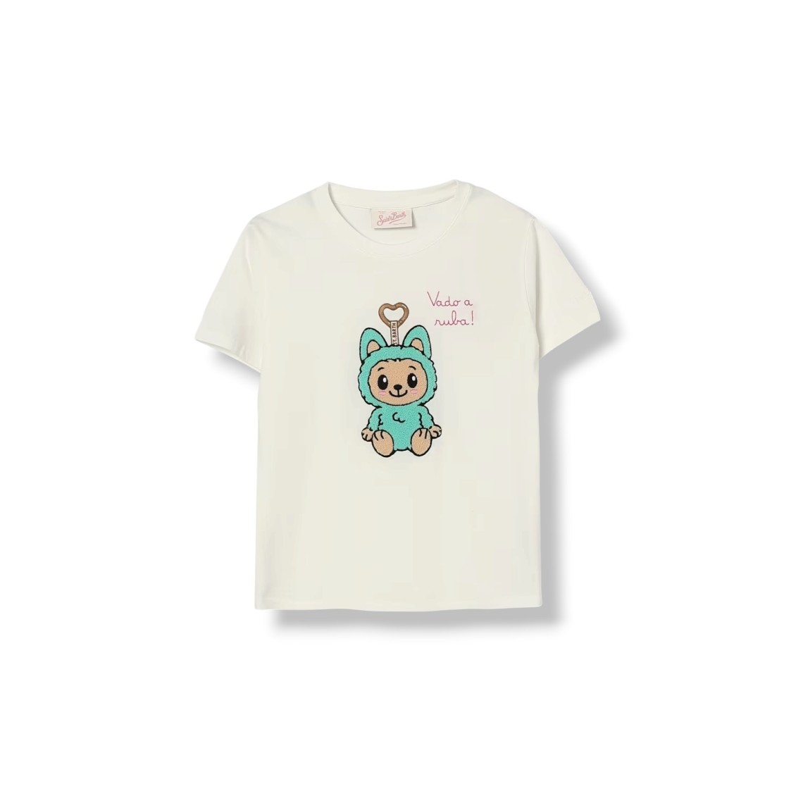 T-shirt in cotone stampata Mc2 Saint Barth