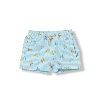 Costume da bagno boxer stampato Mc2 Saint Barth